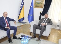 Sarajevo, l' Amb. Di Ruzza  visita il Ministro degli Esteri 