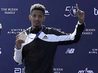 SPORT, AL VICENTINO EYOB FANIEL BRONZO ALLA MARATONA NEW YORK