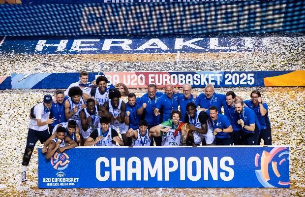 BASKET, UNDER 20 <BR> CAMPIONE DâEUROPA  