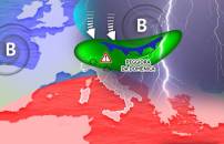 DAL CALDO ESTIVO <br> AI FORTI TEMPORALI:<br> TUTTO IN UN WEEKEND