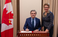 Canada: lâAmbasciatore italiano incontra la speaker del Senato