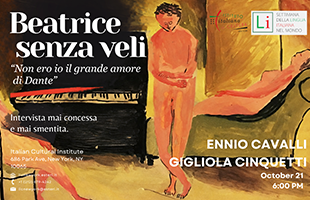 Gigliola Ciquetti Ã¨ âBeatrice senza veliâ