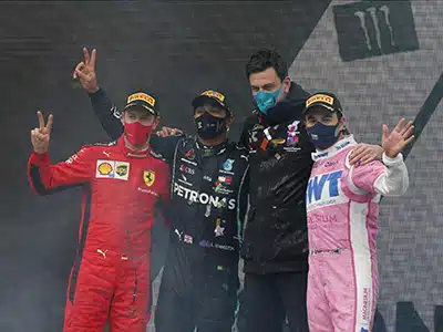 F1, GRAN PREMIO DI TURCHIA: HAMILTON CAMPIONE, FERRARI SUL PODIO  