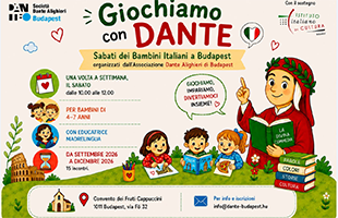 âGiochiamo con Danteâ: da settembre incontri sulla cultura italiana pensati per i bambini