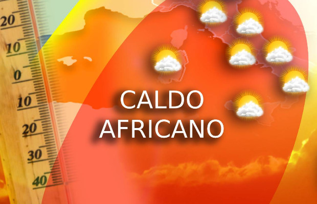 CALDO AFRICANO <Br> IN ARRIVO AL SUD