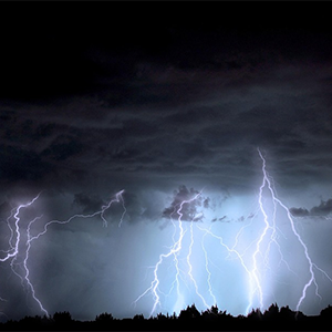 Lightning / Italy is Europeâs most struck country this summer 