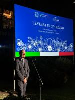 Grecia, Cinema italiano nel giardino dellâAmbasciata