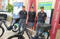 In Trentino debuttano gli agenti di polizia in e-bike 