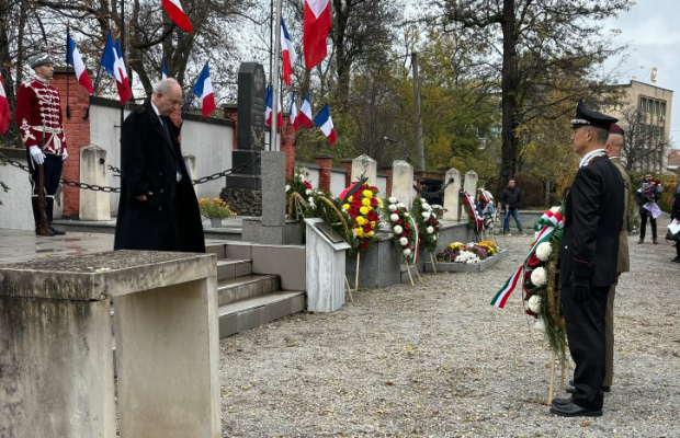 Sofia: Ambasciatore Apicella alla commemorazione dei caduti delle guerre