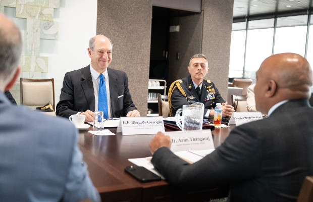 Dialogo strategico Italia-Canada, Amb.Guariglia a Ottawa 