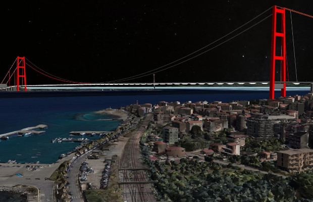 PONTE STRETTO, SALVINI: <BR> PRESTO IL VIA AI LAVORI 