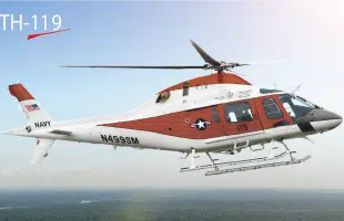 Helicopters, Leonardo-Finmeccanica presents the TH-119 for training