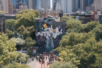 A Hellâs Kitchen Park il primo ecomurales firmato dalla no profit italiana Yourban2030 