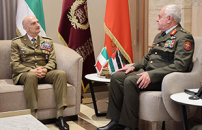 Il capo di Stato Maggiore della Difesa Portolano in visita in Giordania