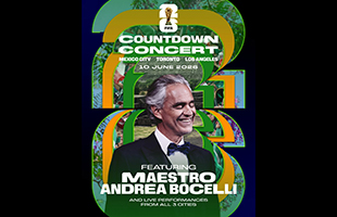 Mondiali, sarà Andrea Bocelli ad aprire il FIFA Countdown Concert
