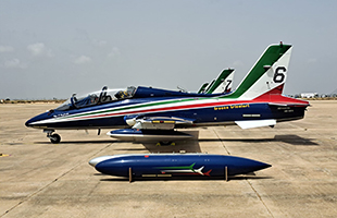 Partecipazione delle Frecce Tricolori al festival aereo âAire 25â in Spagna
