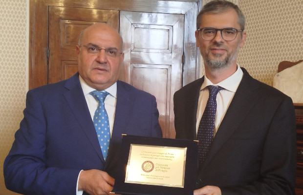 Ambasciatore Algerino ospite dellâUniversitÃ  Stranieri di Perugia
