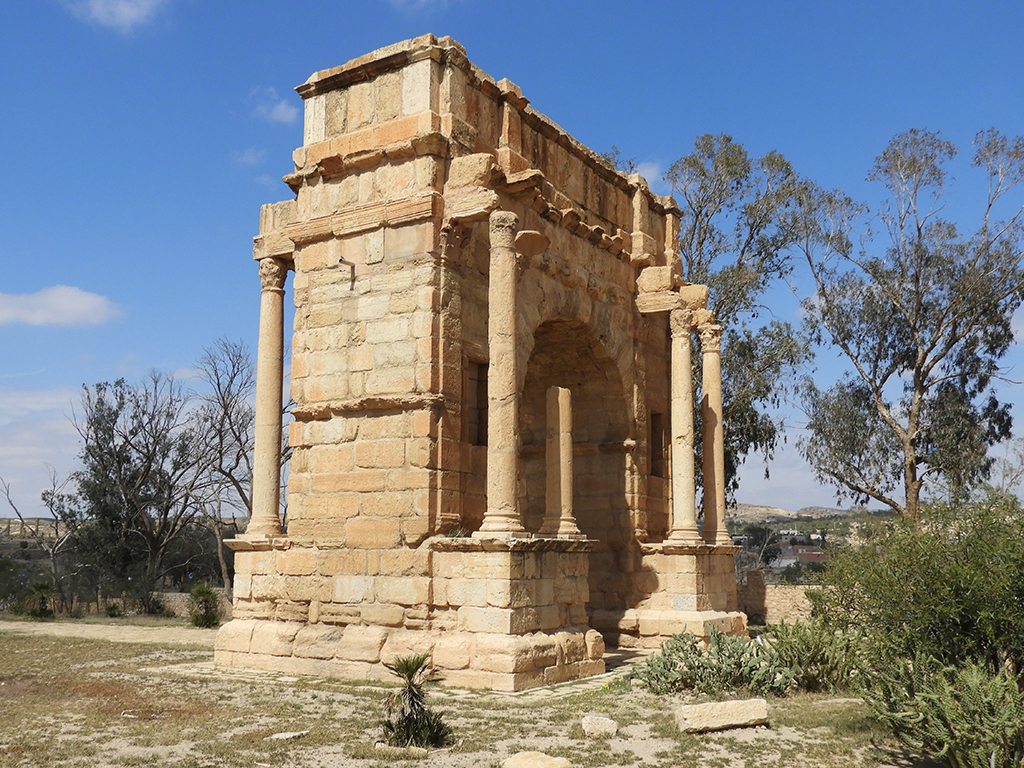 Arco di Diocleziano a Sbeitla - Tunisia 
