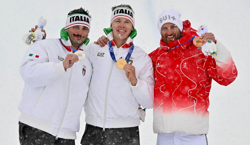 OLIMPIADI, ITALIA EPICA <br> DOPPIETTA IN SKI CROSS