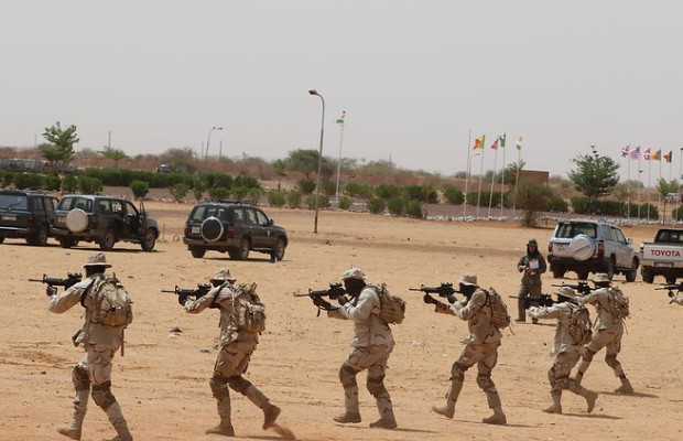 NIGER, TRUPPE RUSSE <BR> IN BASE ESERCITO USA
