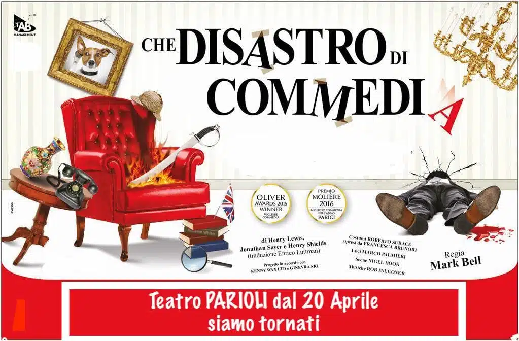 A Roma torna 'Che disastro di commedia' 