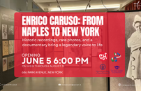 âEnrico Caruso: da Napoli a New Yorkâ: lâIic celebra il leggendario tenore napoletano