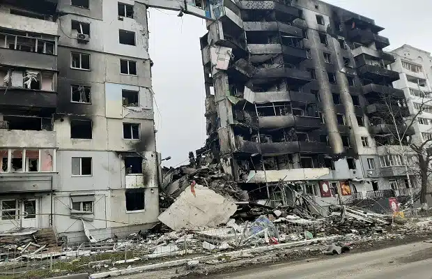 DRONI E MISSILI SU KIEV <BR> 4 MORTI E 20 FERITI