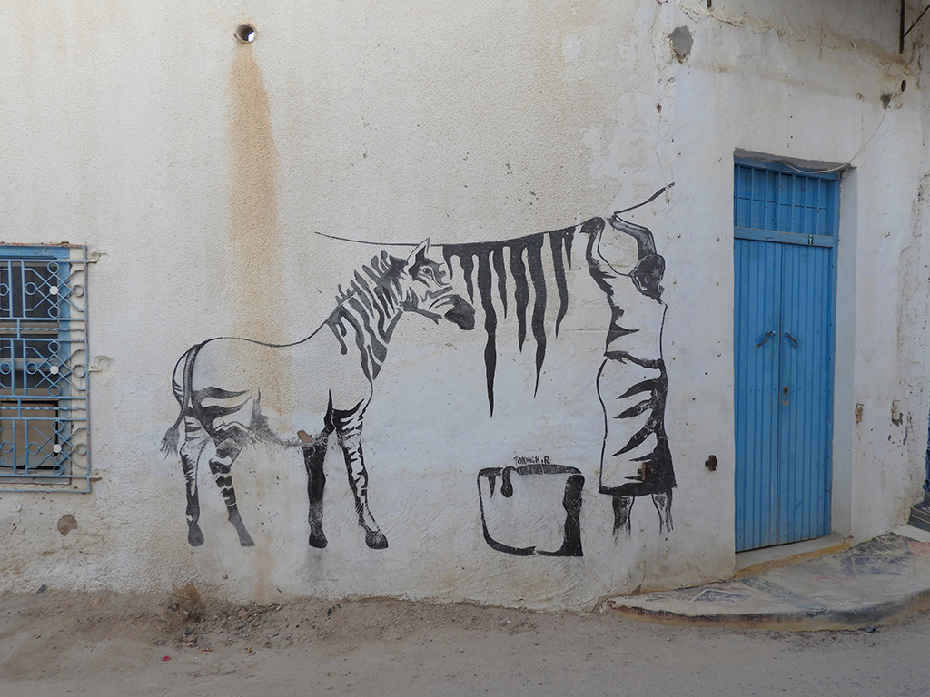 Villaggio della street art di Erriadh a Djerba - Tunisia 