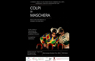 “Colpi di maschera”, la Commedia dell’arte in scena negli Usa
