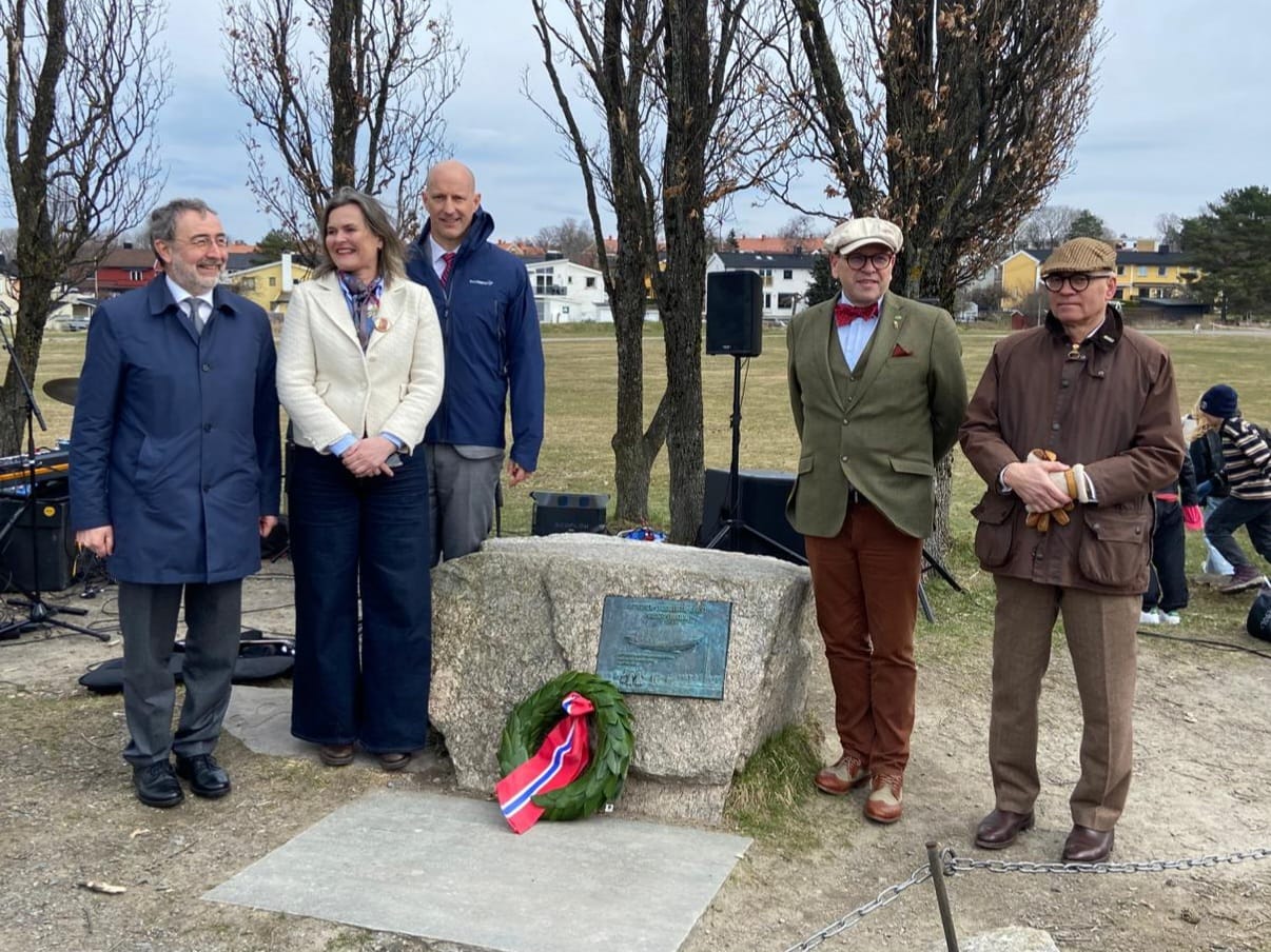Oslo, celebrato il centenario dellâarrivo del dirigibile Norge 