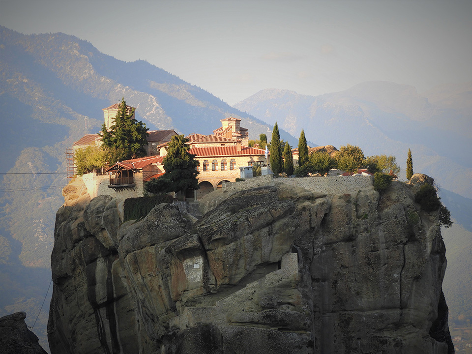 1070 - Monastero della Santissima TrinitÃ  alle Meteore - Grecia 