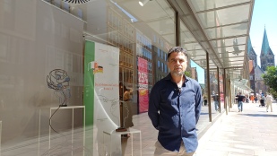 Carmine Leta  porta l’arte italiana contemporanea a Brema 