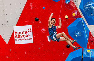 Un fantastico bronzo per l'azzurro Schenk in Coppa del mondo lead
