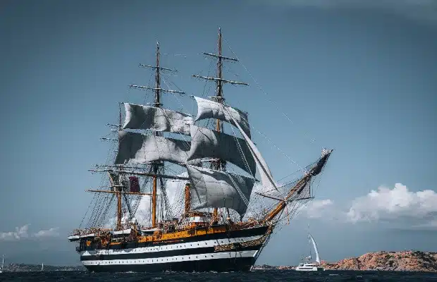 Scatti dalla Nave scuola Amerigo Vespucci in mostra in Brasile