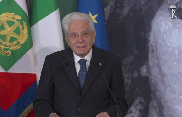 MATTARELLA: NECESSARIO <br> CHE L'UE SIA SOLIDA 