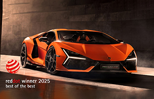Lamborghini shines at the Red Dot Awards