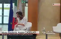 Riforme, Casellati: stabilitÃ  politica Ã¨ prioritÃ  del paese 