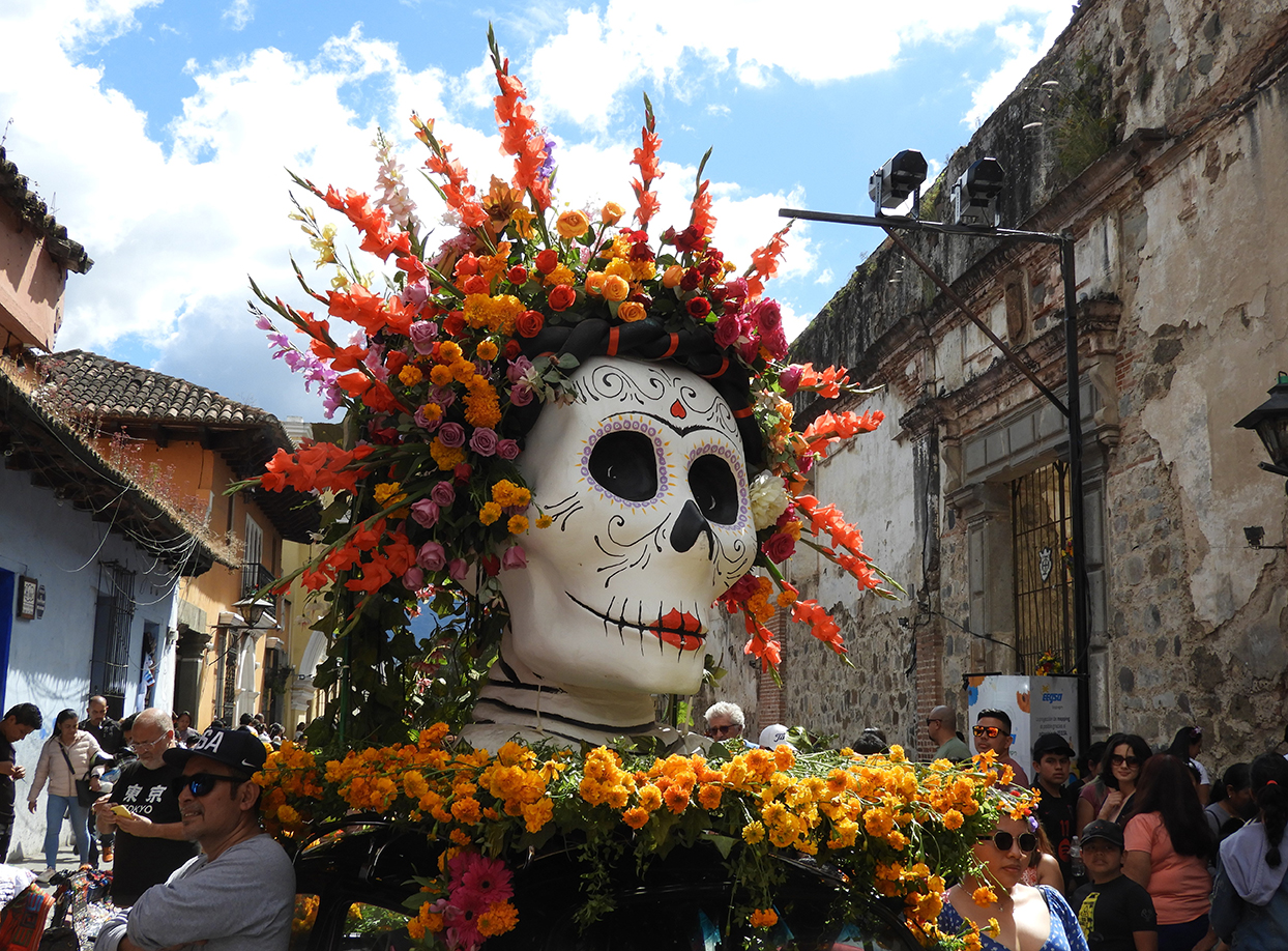 Festival dei fiori ad Antigua - Guatemala