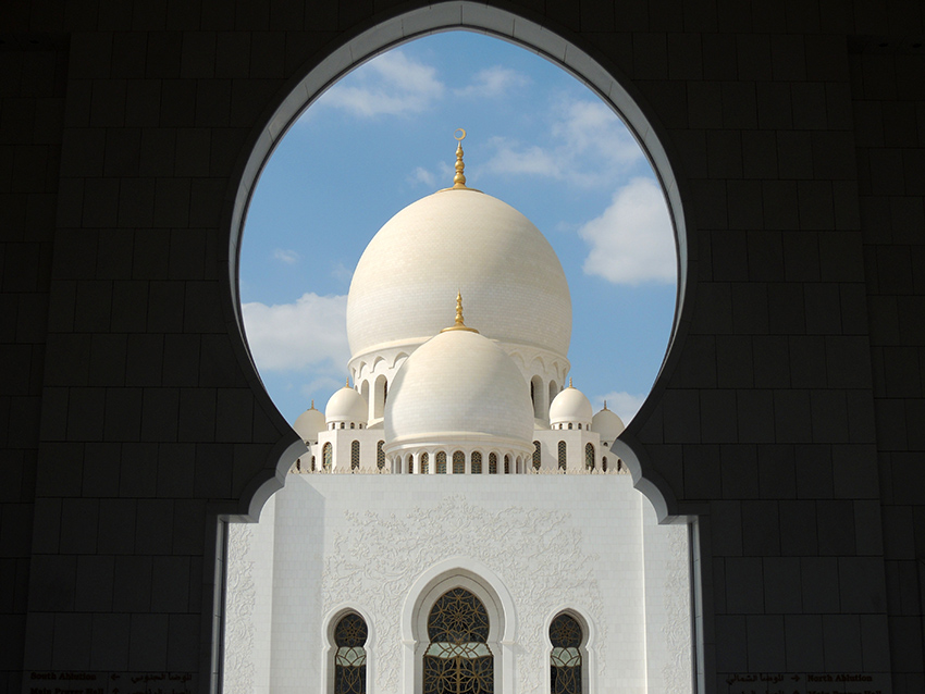 1047 - Interno della moschea Sheikh Zayed ad Abu Dhabi - Emirati Arabi Uniti