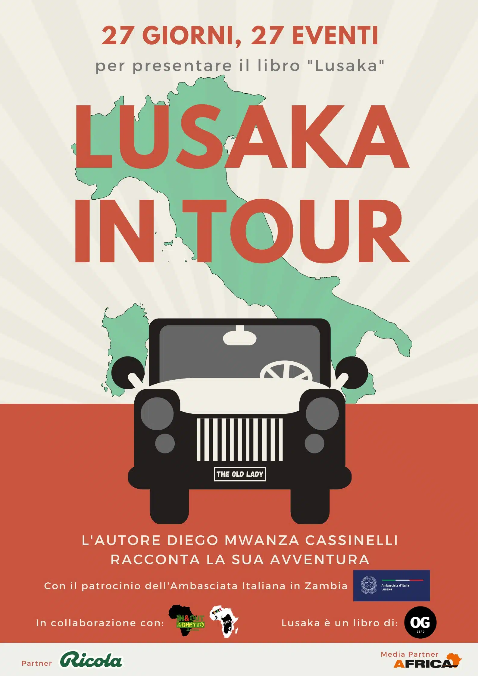 Libri, Lusaka: Diego Cassinelli racconta il suo Zambia