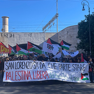 Flotilla strike slows Italy as protests spill into the streets