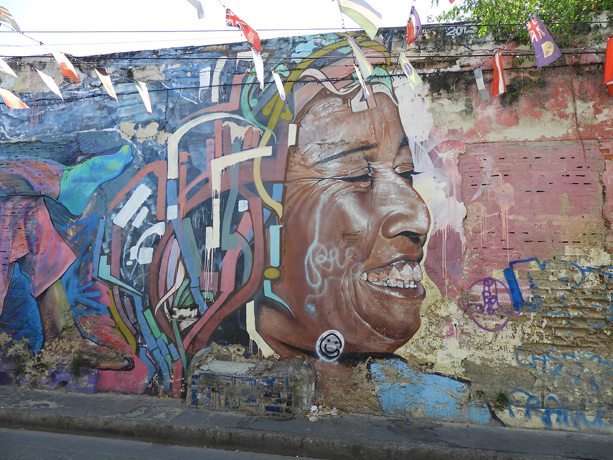 1130 - Murales a Cartagena - Colombia