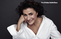 Cecilia Bartoli and PlÃ¡cido Domingo together on the stage of the Salle Garnier