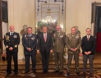 Madrid: sicurezza e difesa, lâAmbasciatore incontra il Ceseden