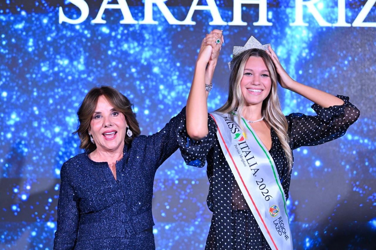 MISS ITALIA: VINCE <BR> SARAH MARIA RIZEA 
