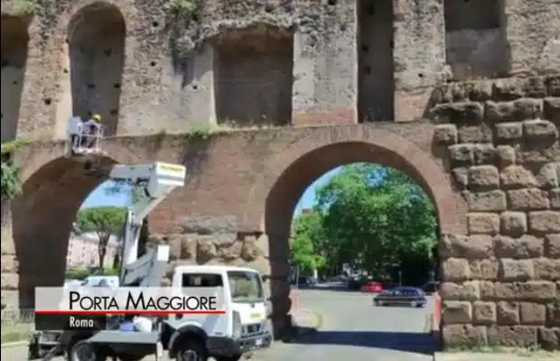 ROMA, PORTA MAGGIORE: <br> SI TORNA ALLA NORMALITAâ