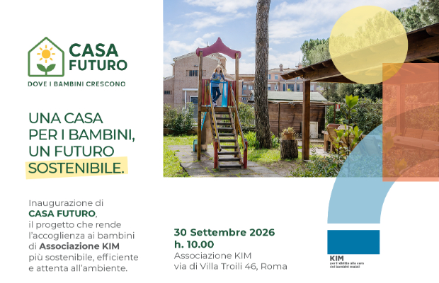 ROMA, ASSOCIAZIONE KIM INAUGURA 'CASA FUTURO'