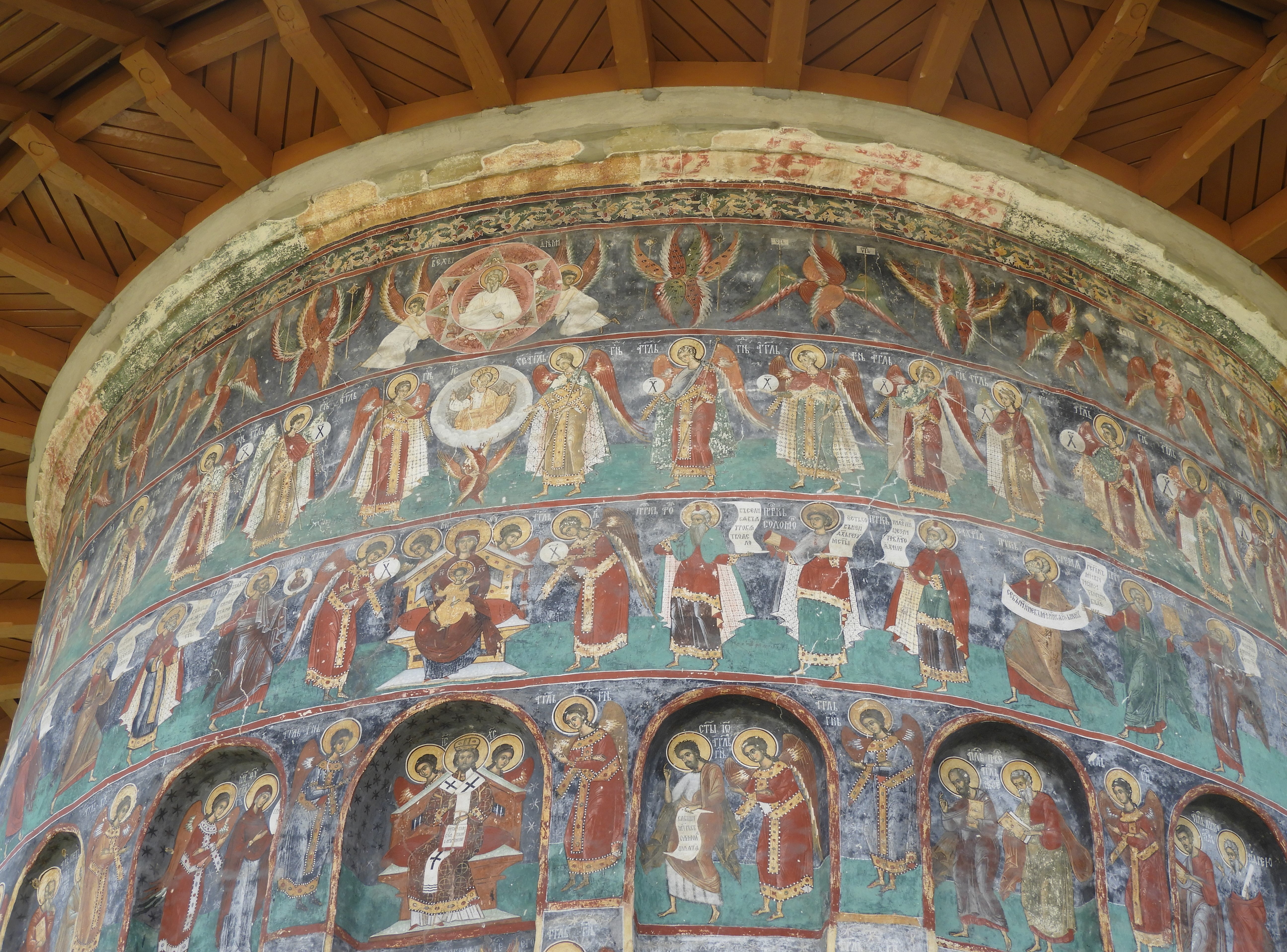 16 - Particolare del Monastero di Sucevita - Romania 