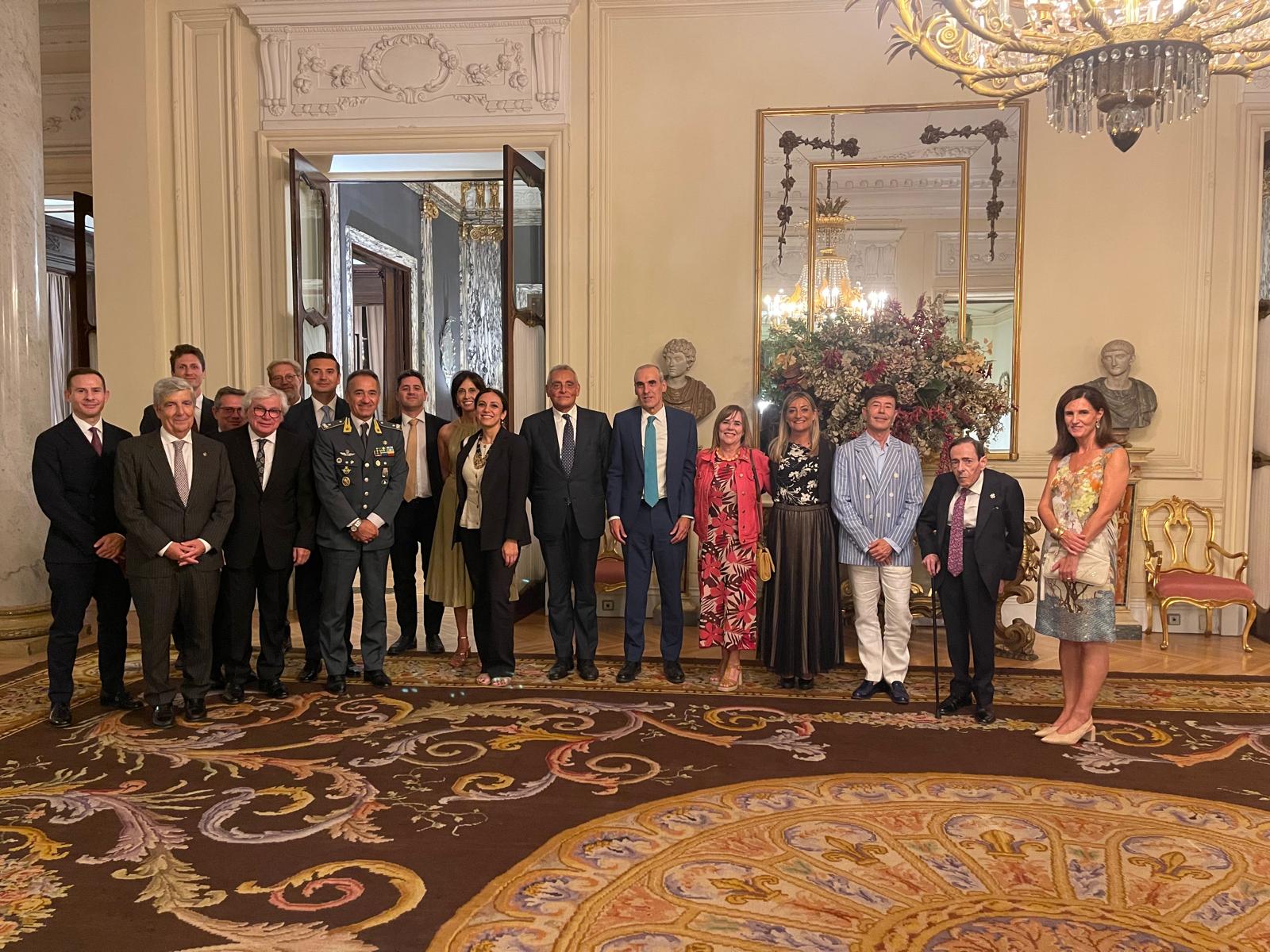 Ambasciata Madrid, incontro con vertici sistema cooperazione giudiziaria SPA e AND