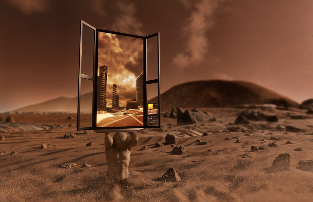 CLIMA, INSTALLAZIONE <BR> CHOC âMARTE 2083â